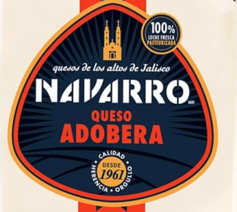 Queso Adobera Navarro, (400 grs)