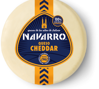 Queso Cheddar Navarro (400 grs)